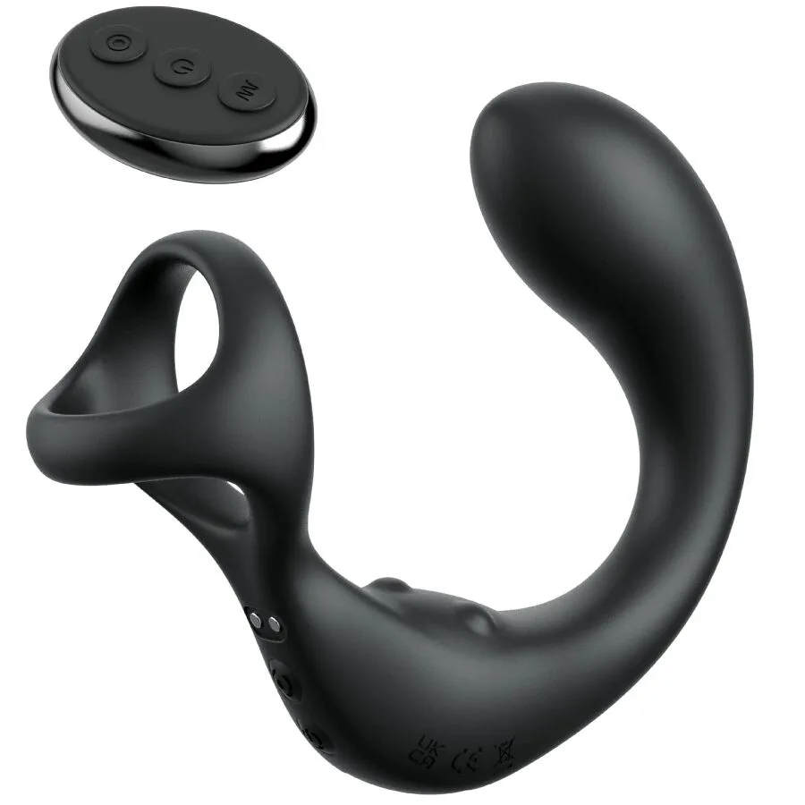Vibromasseur Masseur Anal Vibrant avec Télécommande Anal Fantasy Elite