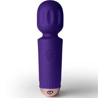 Mini Wand de Poche Rocksoff - vue de dos - Violet