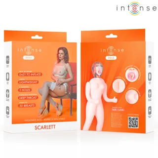 Sex doll gonflable adulte vue de trois quarts, hanches moulées