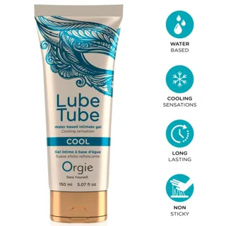 Tube de Lubrification Gel Intime Rafraîchissant à Base de Orgie lubrifiant base eau