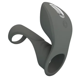 Anneau Vibrant Rechargeable avec Double Stimulateur Pretty Love