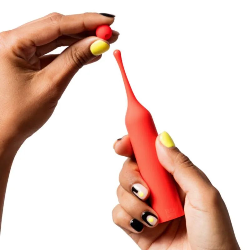 Pop Stimulateur Clitorial Haute Fréquence Rouge Romp