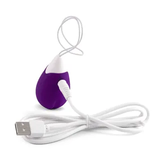 Œuf Vibrant Jan Intense - accessoires fournis - Lilas