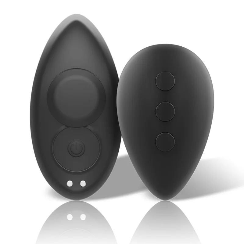 Oeuf vibrant Culotte Vibrante Rechargeable en Silicone Preston Noire
