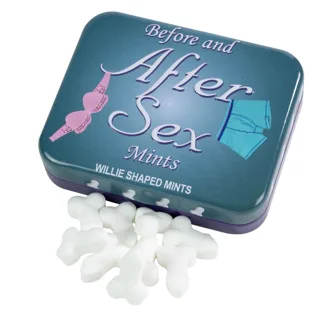 Forme de Pénis Menthe Candy pour Avant et Après le Sexe jeu coquin