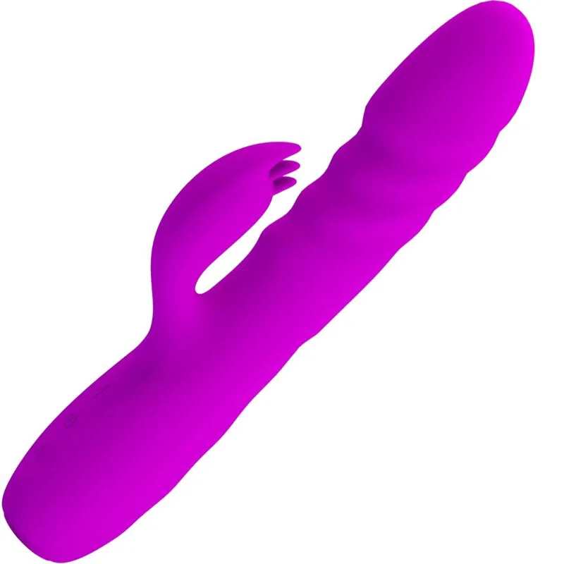 Vibromasseur Lapin Rechargeable Melanie Violet Pretty Love
