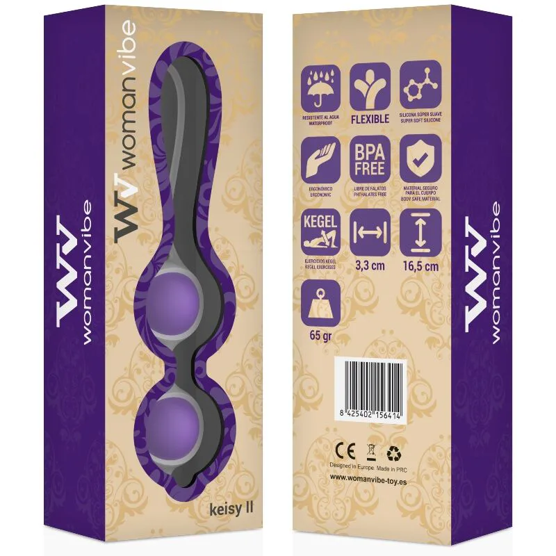 Boules de geisha en Silicone Vibe Keisy II Womanvibe