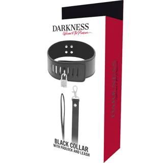 Collier Bdsm avec Serrure Noire Darkness — vue 5