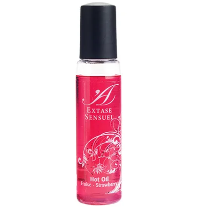 Huile Stimulante Fraise Trip Thermique 35 ml Extase Sensual