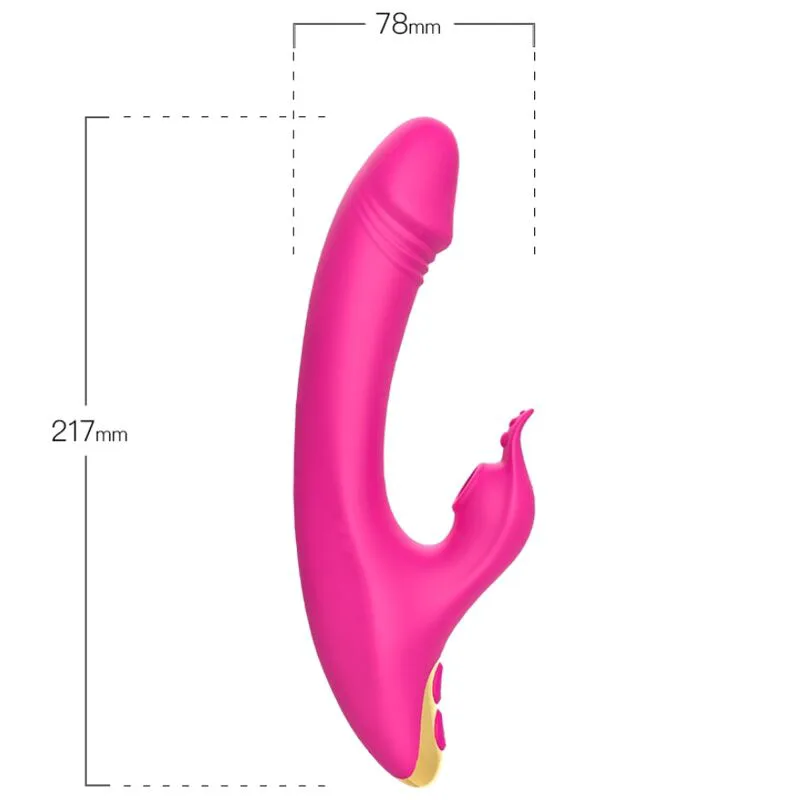 Stimulateur clitoridien Ventouse Love Clitoris & Point G Fuchsia Armony