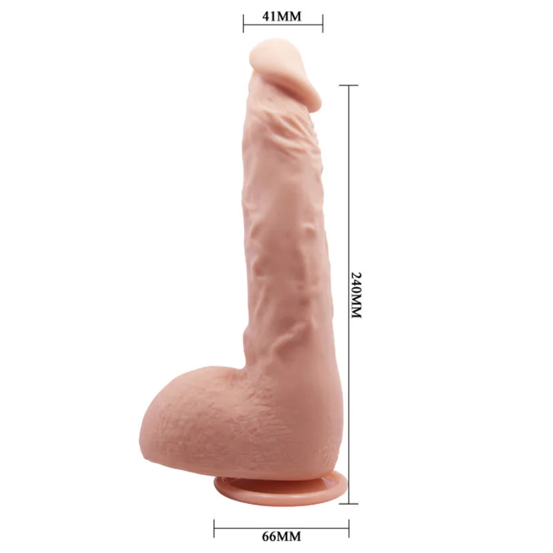 Gode Réaliste Jason Naturel 24 cm Baile