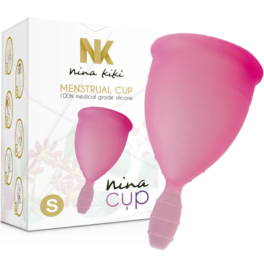 Coupe Menstruelle Rose - Taille S Nina Kikí rose bien etre