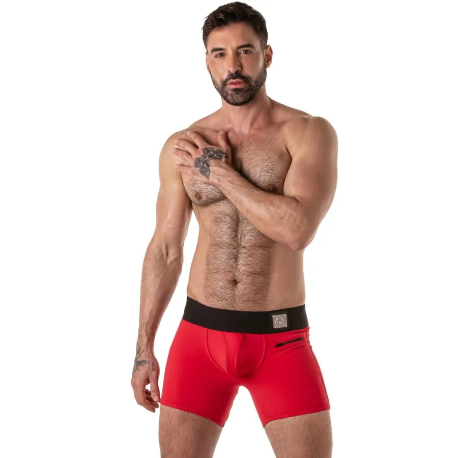 Lingerie homme Coffret Rouge à Large Ceinture l Locker Gear