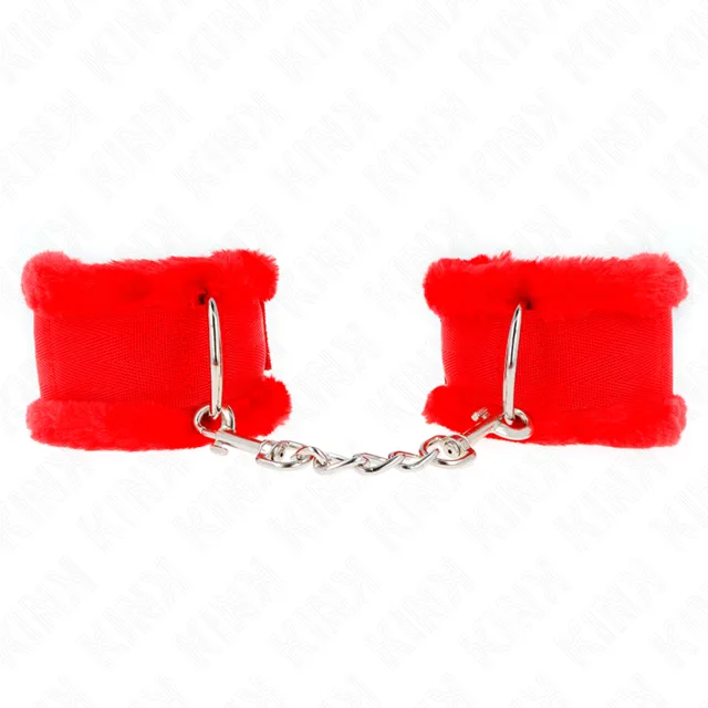 Menottes Doublés de Fourrure Ajustable 17-31