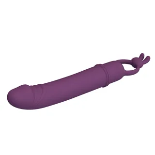Cora Vibromasseur en Forme de Pénis avec Anneau de Pretty Love