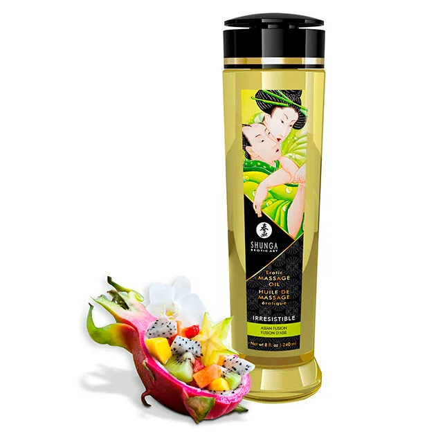 Huile de Massage Érotique Irresistible 240 ml Shunga