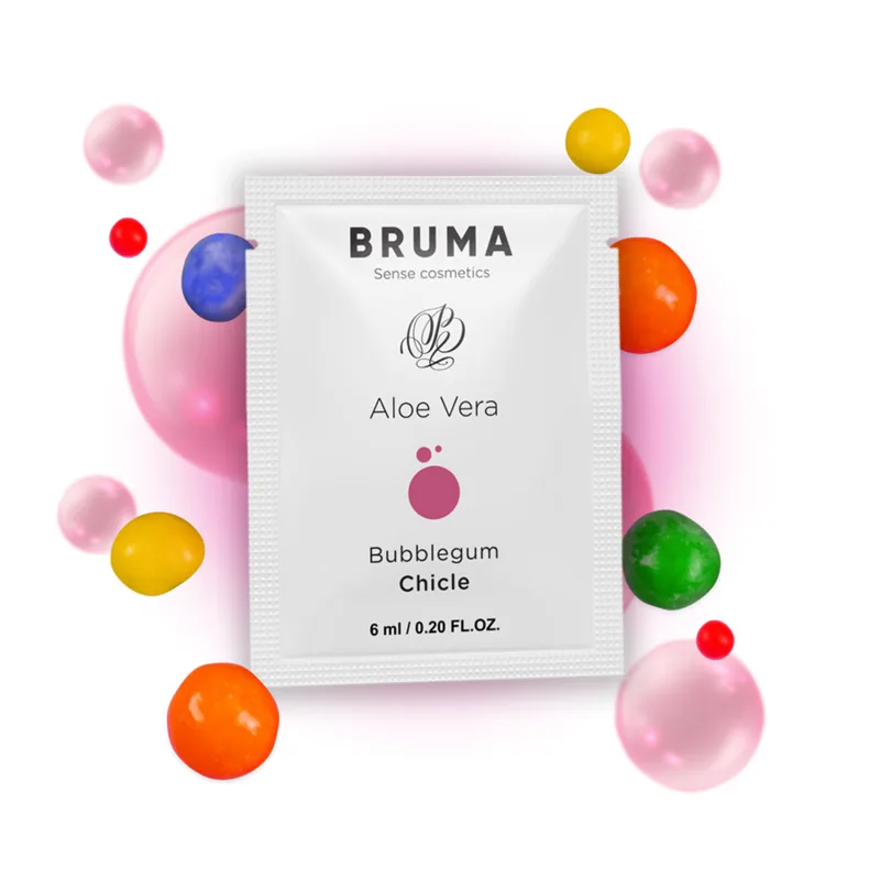 Gel Glissant Aloe Vera Saveur Bubblegum 6 ml Bruma