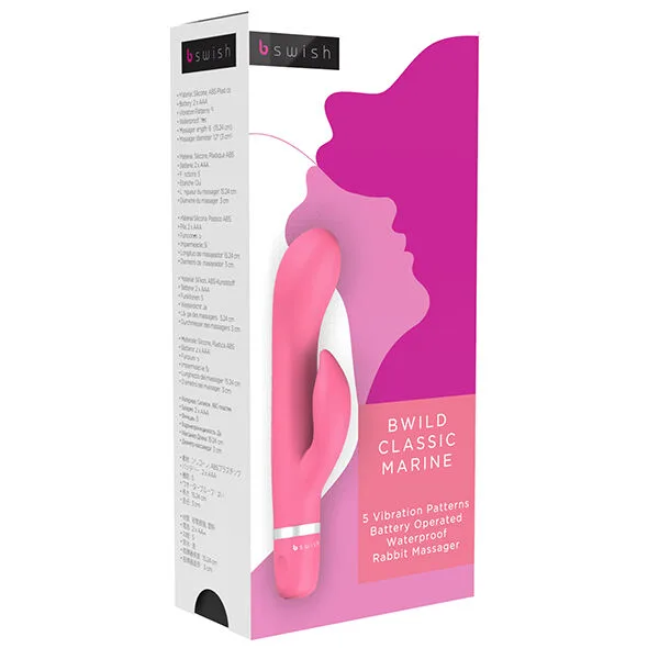 Vibromasseur Bwild Classic Marine Rabbit Goyava B Swish