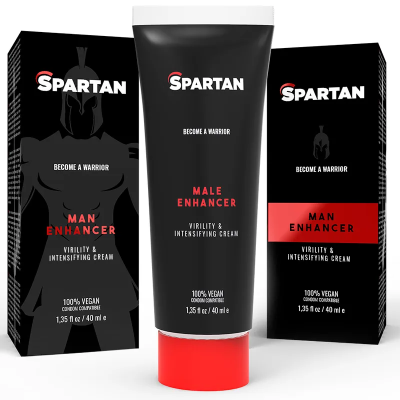 Aphrodisiaque Couple Gel Virilité et Crème Insensifiante 100% Vegan Spartan