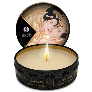 Bougie de Massage Mini Caress By Candelight Vanille 30 ml Shunga