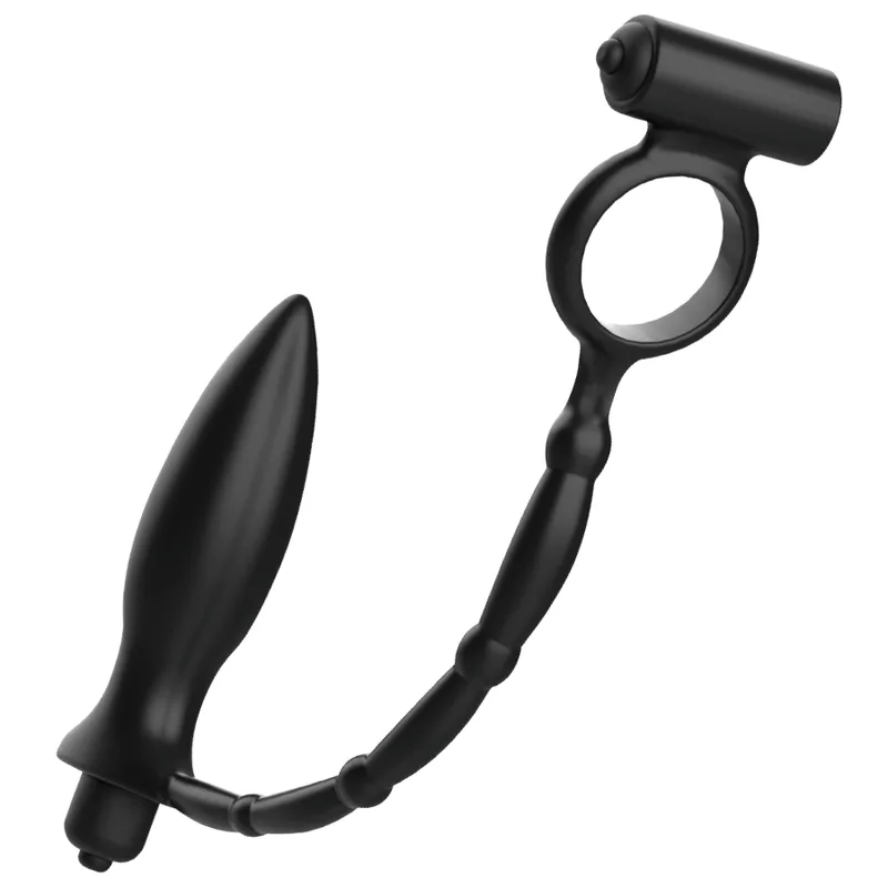 Plug Anal avec Anneau Vibrant Addicted