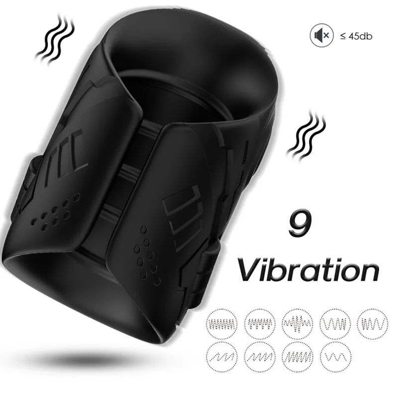 Masturbateur & Vibromasseur Noir Armony