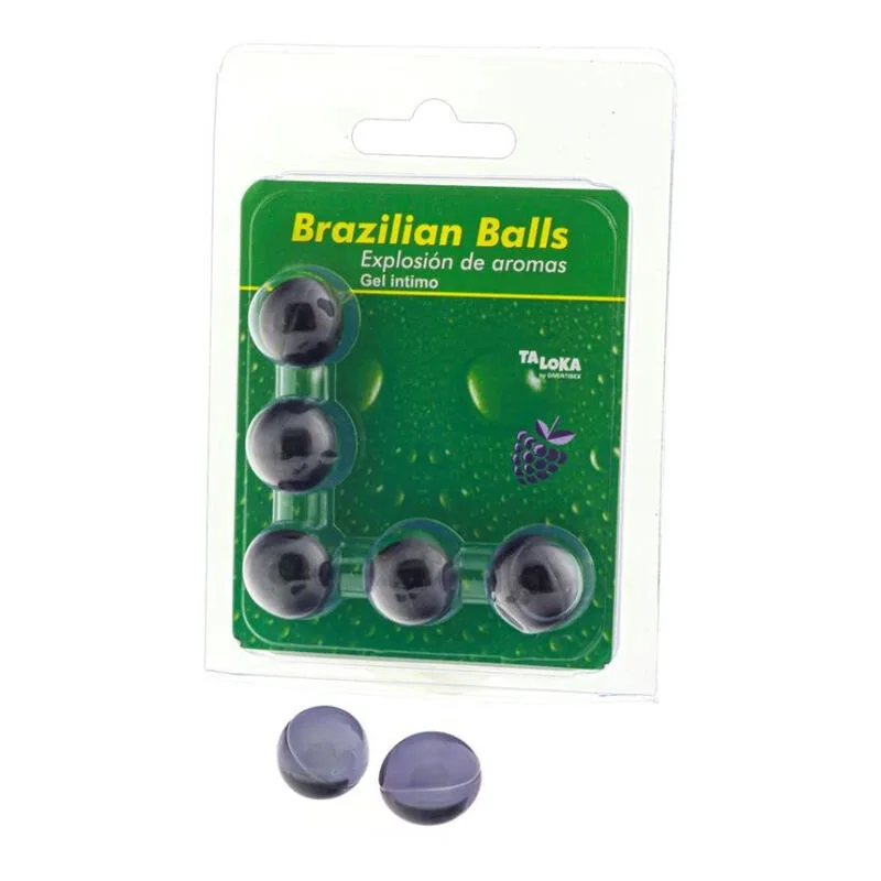 Gel Intime 5 Boules Brésiliennes Baies Taloka lubrifiant base eau