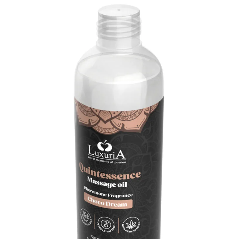 Huile de Massage Chocolat 150 ml Intimateline Luxuria