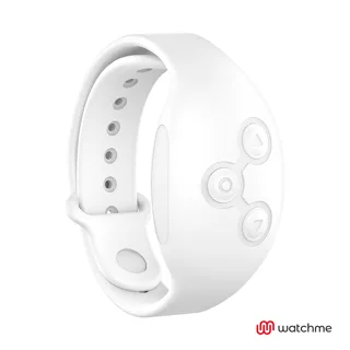 Vibromasseur Montre à Technologie sans Fil Blanche Watchme