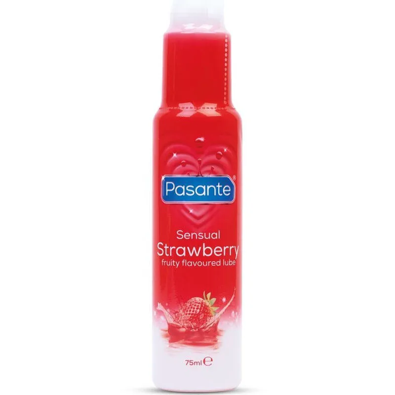 Lubrifiant Saveur Fraise 75 ml Pasante