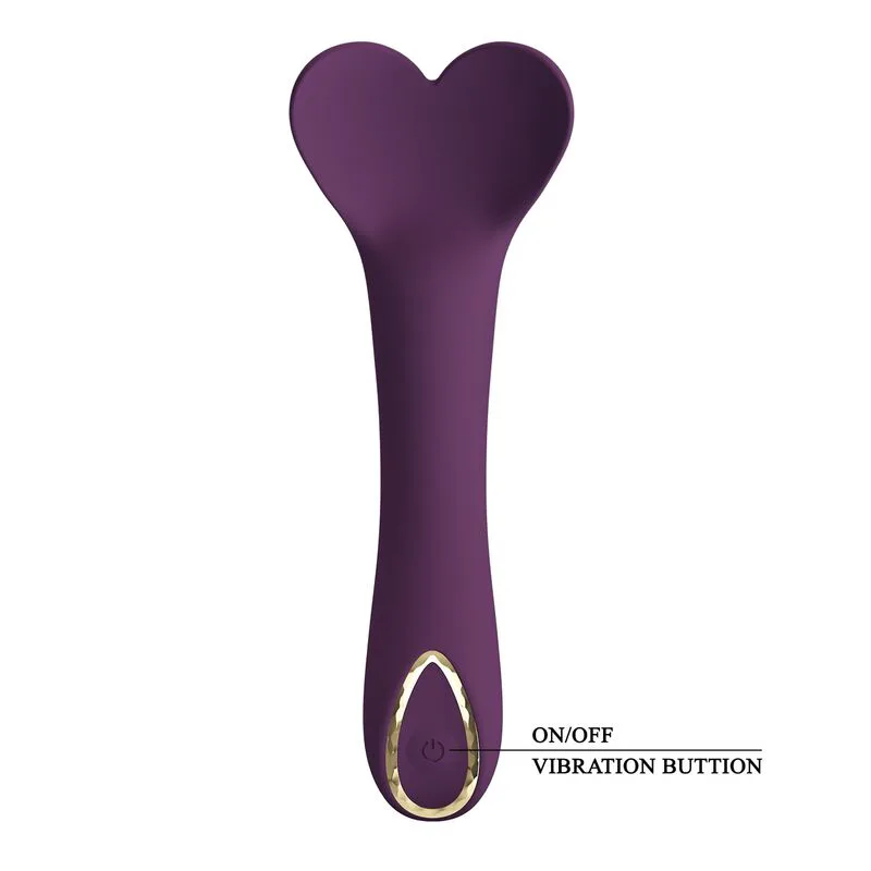 Vibromasseur Rechargeable Kenyell 10 Fonctions Violet Pretty Love