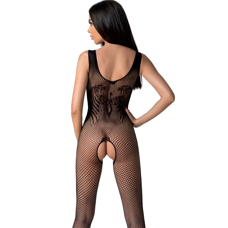 BS098 Bodystocking Noir Taille Unique Passion noir body résille
