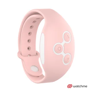 Vibromasseur Montre à Technologie sans Fil Rose Tendre Watchme
