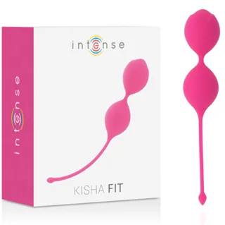Boules de geisha Kisha Fit Silicone Kegel Fuchsia Intense
