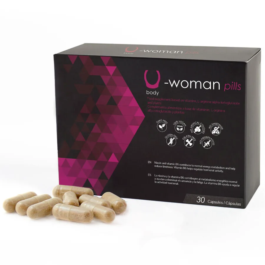 Aphrodisiaque U-woman Augmente la Libido Feminine - 30 Gélules 500 Cosmetics