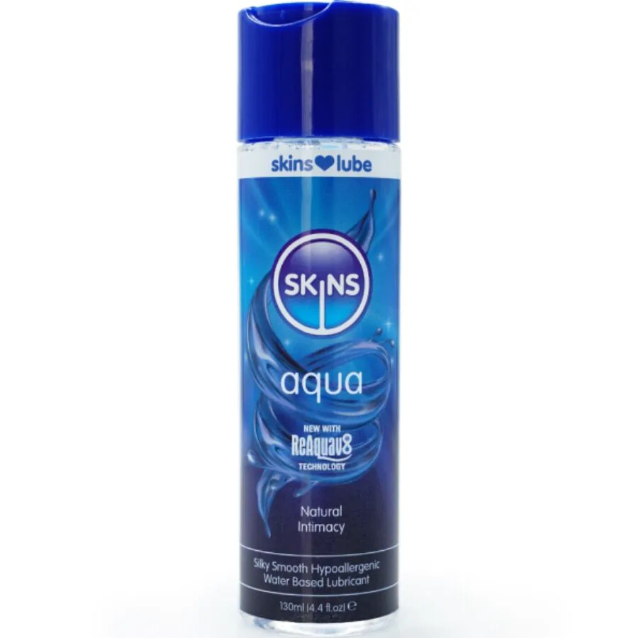 Aqua Lubrifiant à Base d'Eau 130 ml Skins