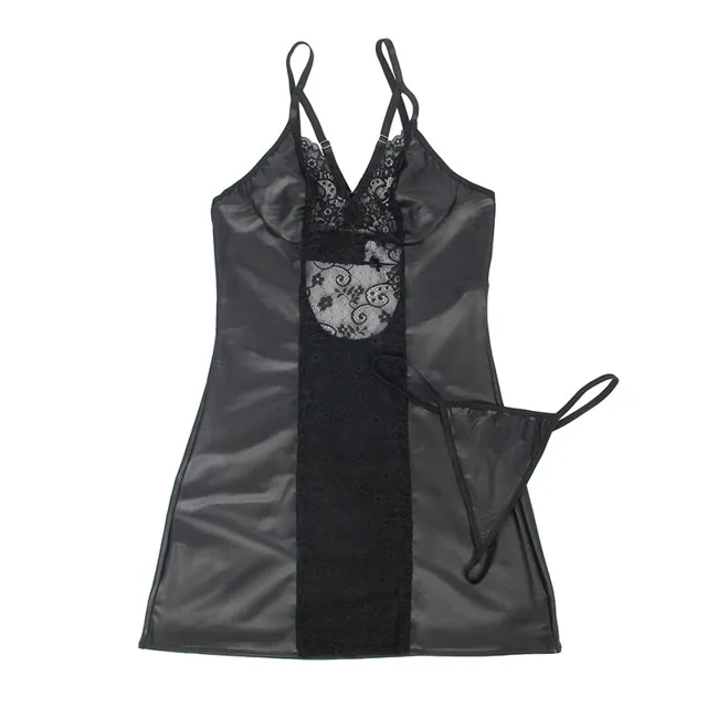 954161 Robe String Cuir