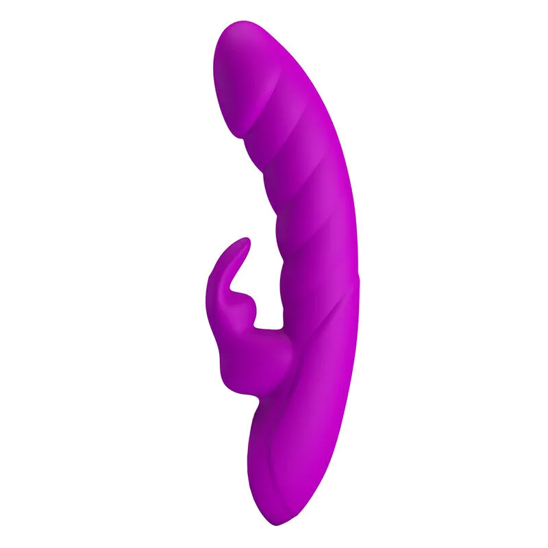 Monica Vibromasseur Rechargeable à Double Stimulation Pretty Love