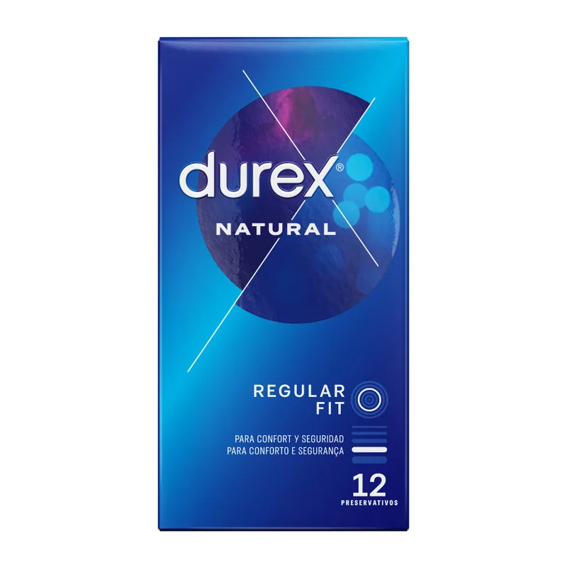 Préservatif Naturel Plus 12 Unités Durex