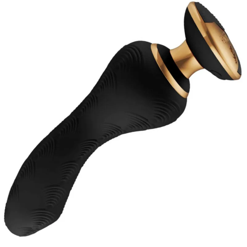 Stimulateur clitoridien Masseur Intime Sanya Noir Shunga
