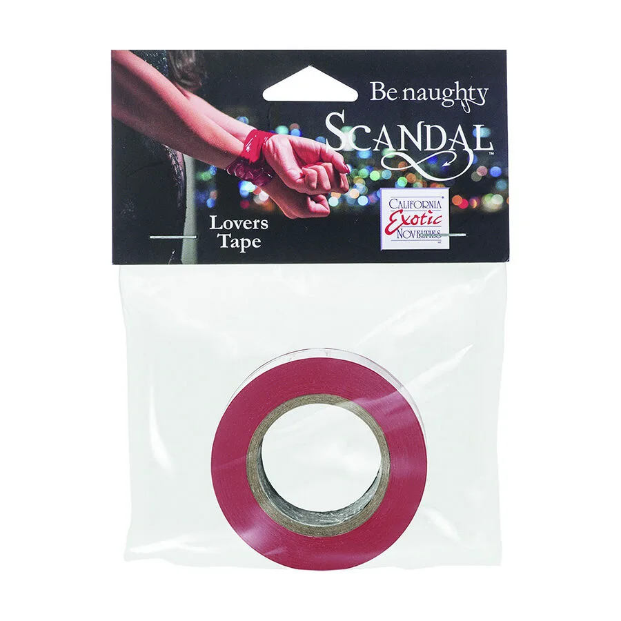 Scandal Ruban Adhésif Rouge Calexotics rouge bdsm