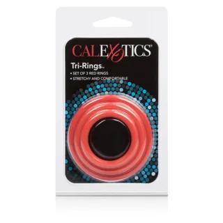 Jeu de Trois Anneaux Rouge Calexotics, autre vue