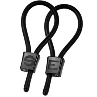 Prestige Electra Loops Anneaux Péniens Réglables Noirs Electrastim électrostimulation