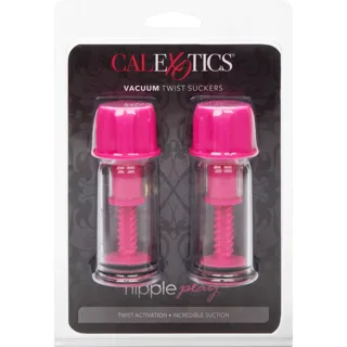 Ventouses à tétons à tourner Calexotics, rose, vue 2