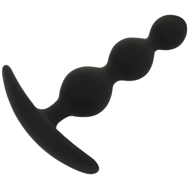 Chaîne à Billes Anal Rupert 10 cm Black&Silver