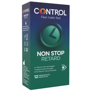 Non Stop Retard Préservatifs 12 Unités Control