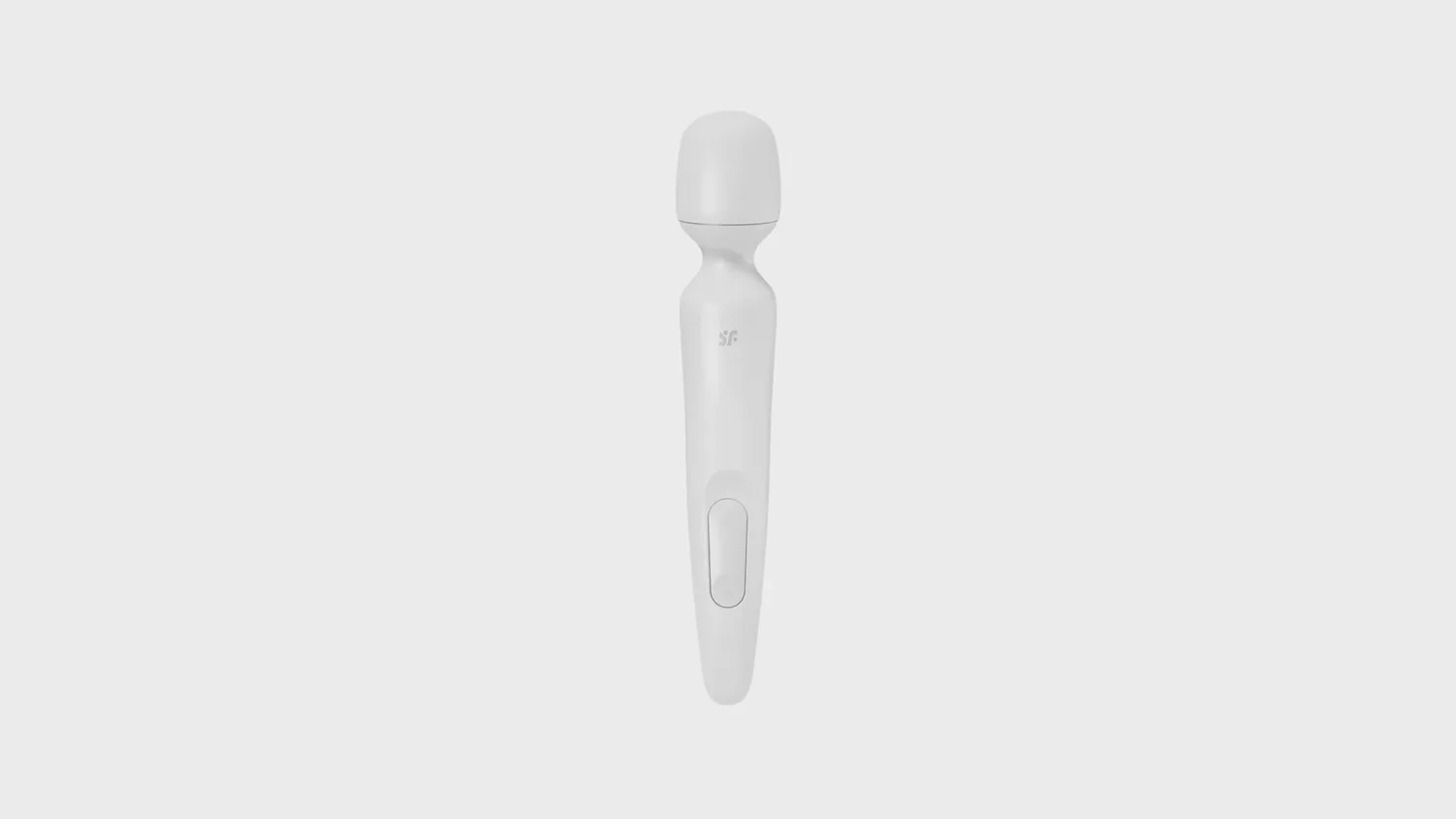 Wand Satisfyer Wand-erland XXL blanc en silicone, alternative rechargeable et étanche au Magic Wand