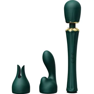 Wand vibromasseur Baguette Kyro Zalo - Vert sapin