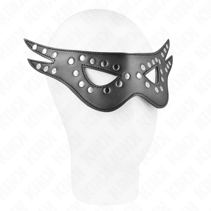Masque Sexy en Cuirette Modèle 1 27 X 13 CM Kink bâillon