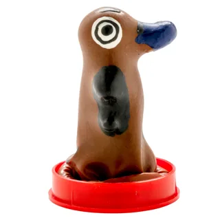 Platypus : préservatif fantaisie peint à la main Condomerie, objet décoratif